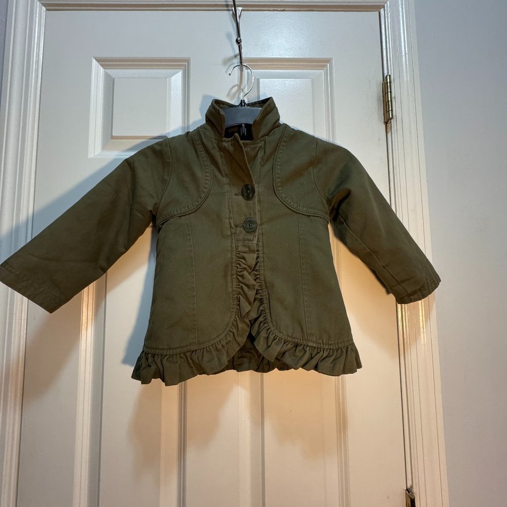 Calvin Klein size 4T olive green jacket
